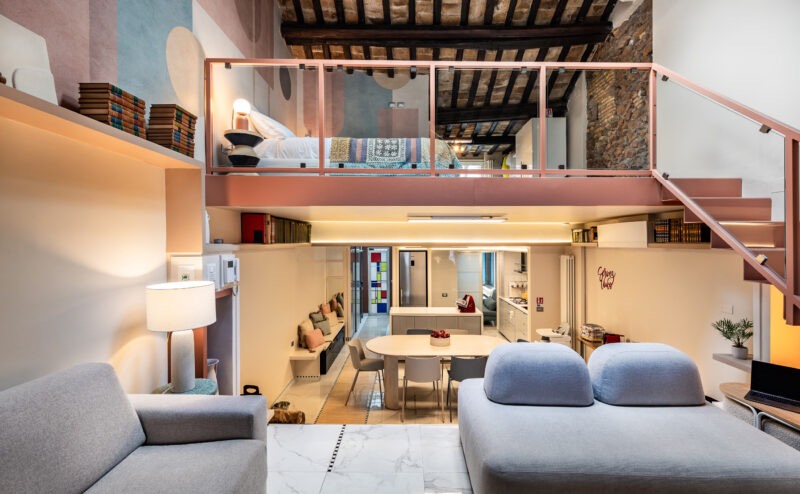 Altiora Luxury Loft — premium loft in Trastevere, Rome